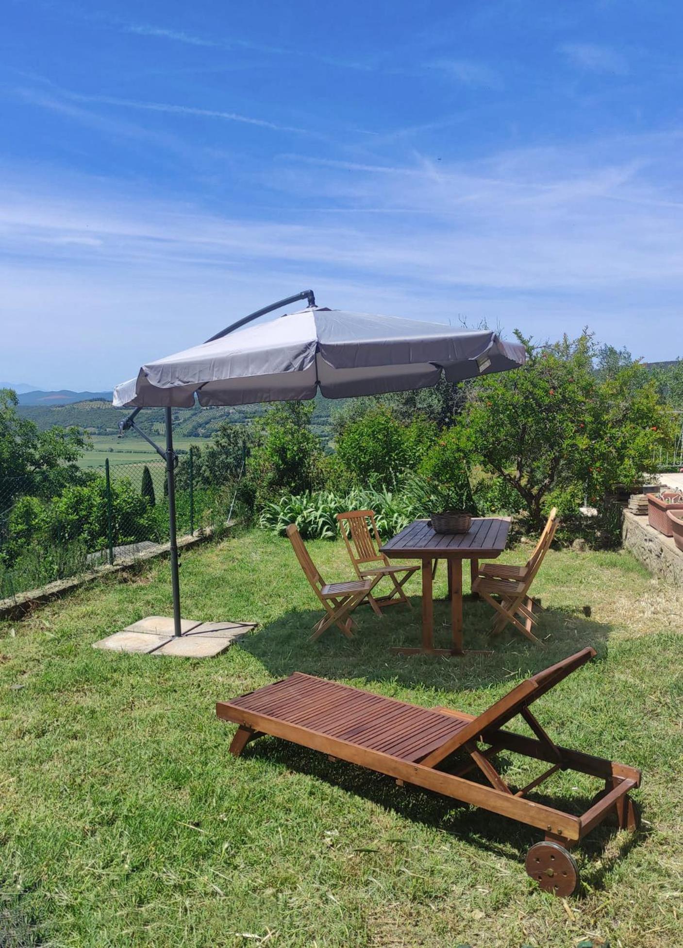 Villa Panoramica Garden Bike Massa Marittima Eksteriør billede