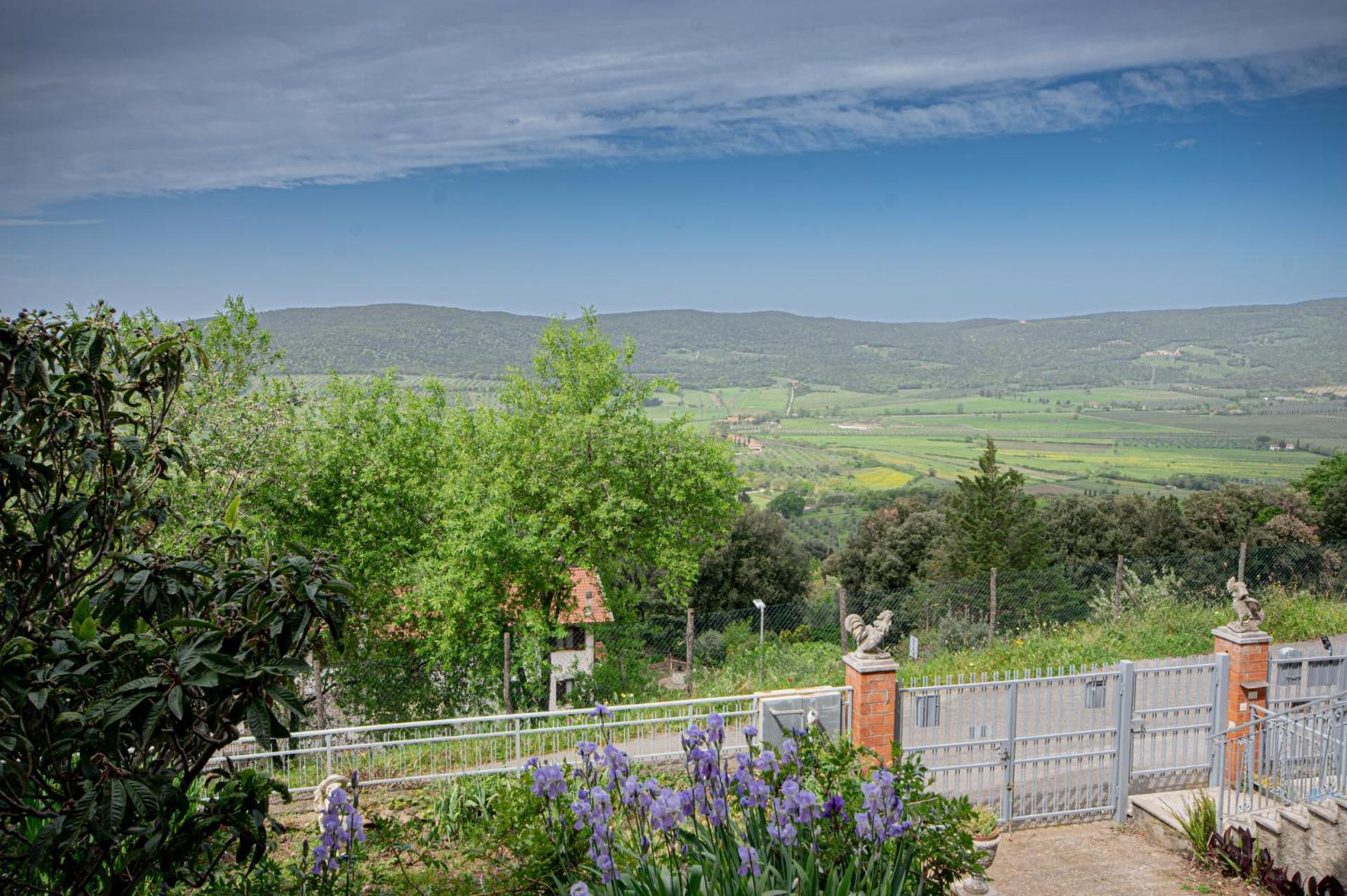 Villa Panoramica Garden Bike Massa Marittima Eksteriør billede